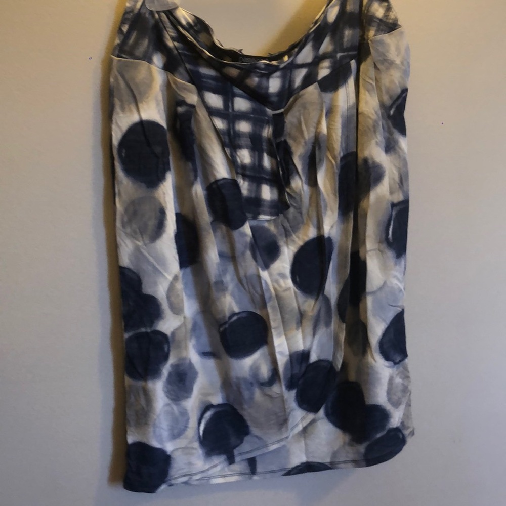 Passport tie-dye skirt